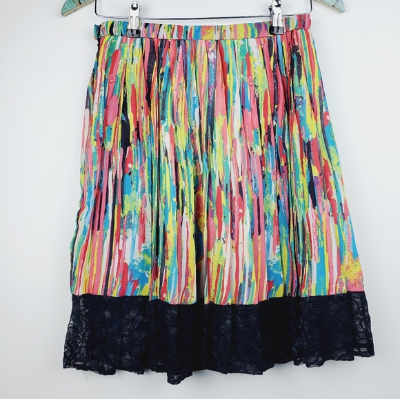 Prabal Gurung for Target Rainbow Stripes Skirt 2 - Picture 2 of 9